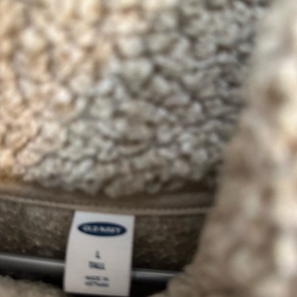 Cozy Tan Sherpa Sweater - Picture 2 of 3